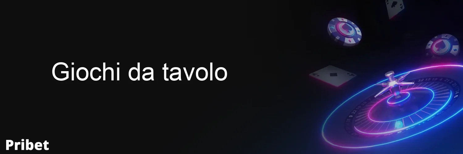 Giochi da tavolo